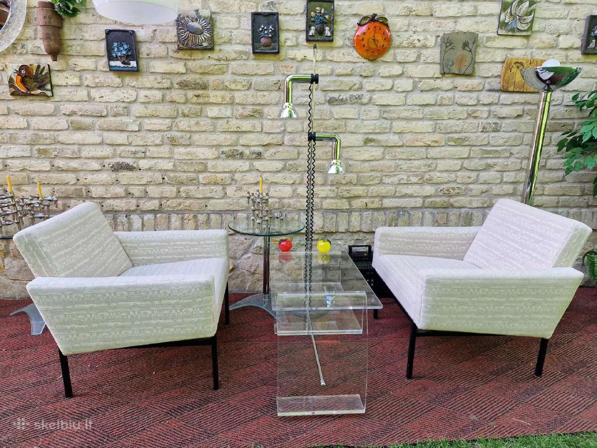 Vintažinis mid century poliakrilo staliukas - nuotraukos Nr. 25