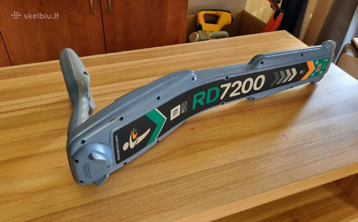 Kabelių ieškiklis Radiodetection Rd7200