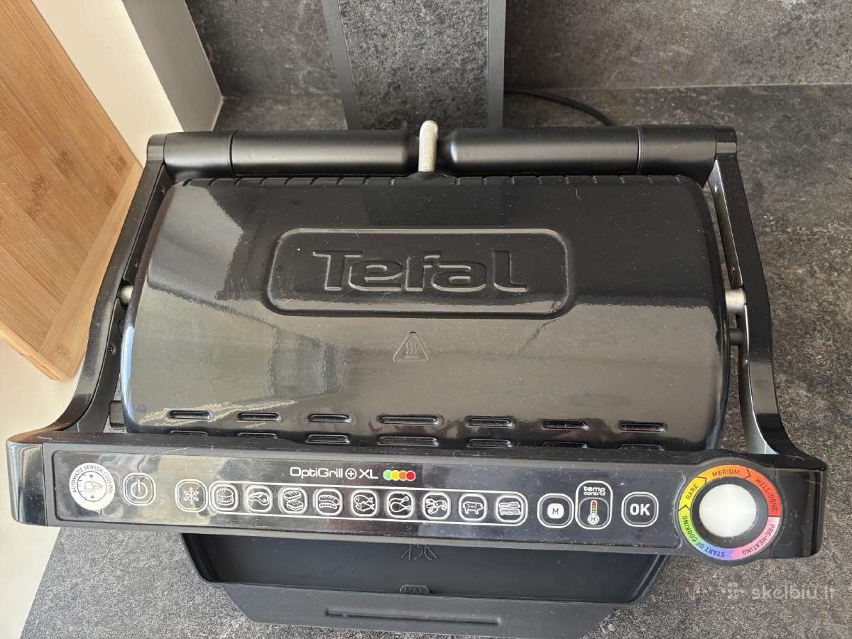 Elektrinis grilis Tefal Optigrill+ XL juodas (Gc72