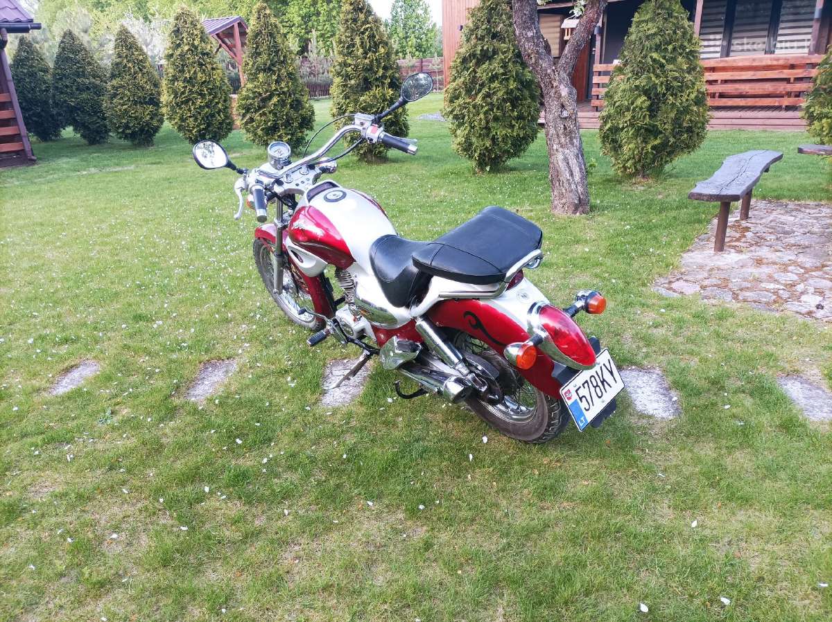 Motociklas "kymco hipster"