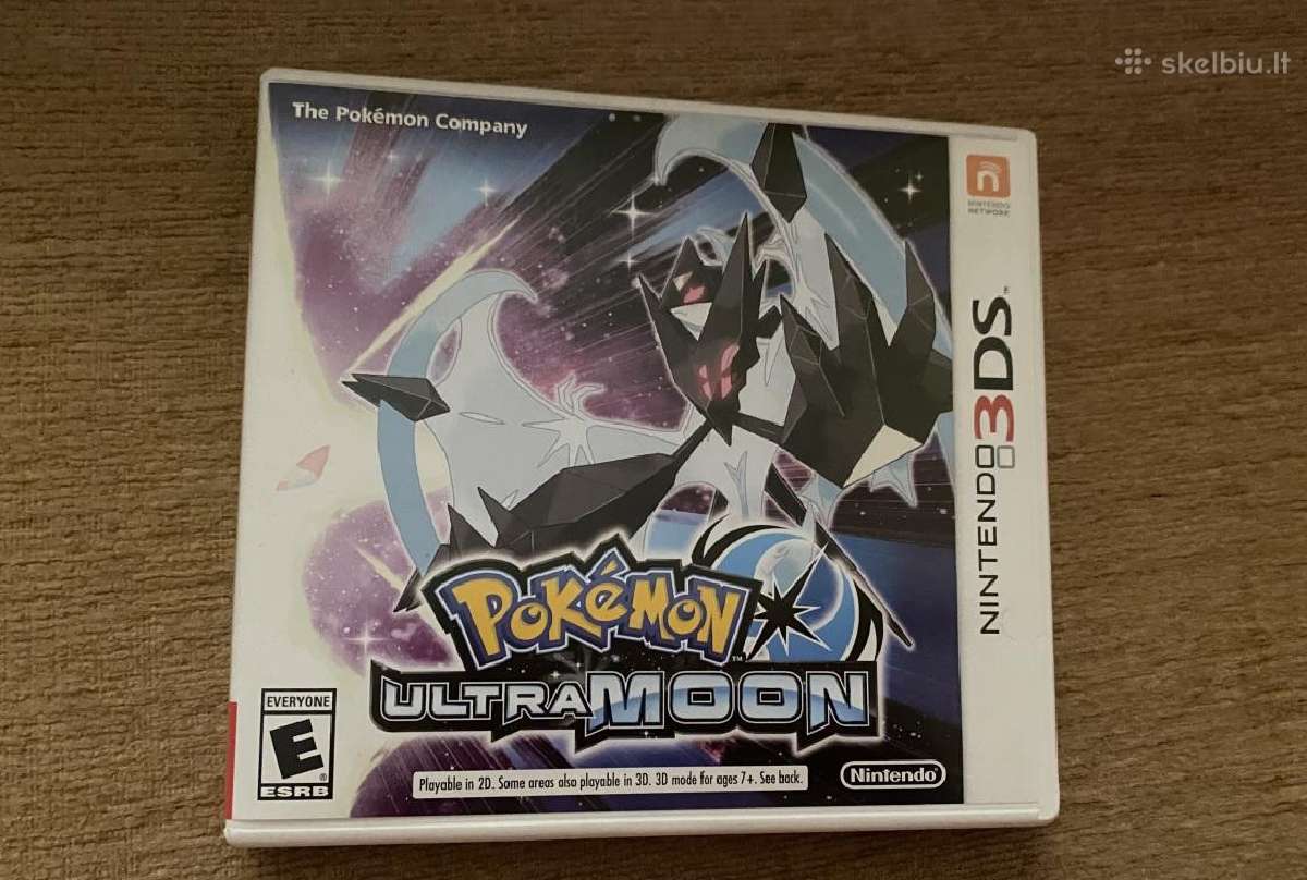 Pokemon Ultra Moon 3ds
