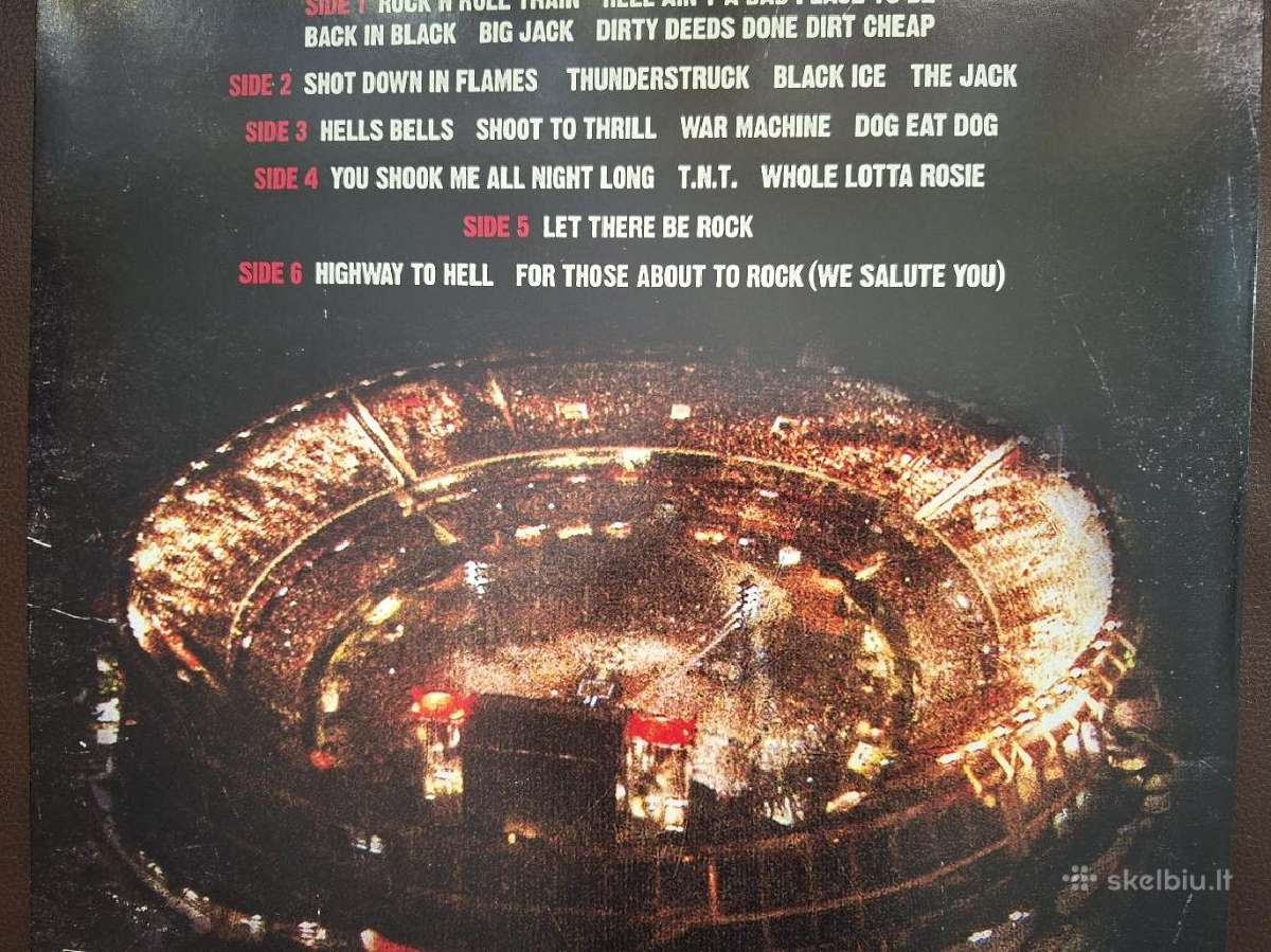 Ac/dc 2012 „Live At River Plate“ 3 Lp - nuotraukos Nr. 2