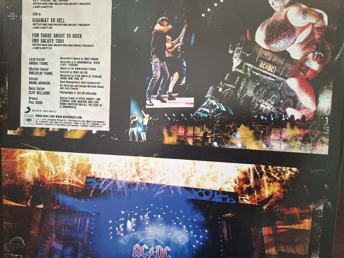 Ac/dc 2012 „Live At River Plate“ 3 Lp - nuotraukos Nr. 6