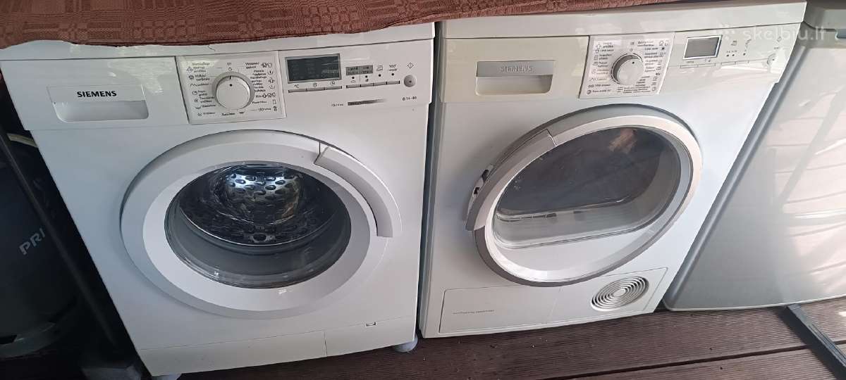 Siemens skalbyklė ir džiovyklė