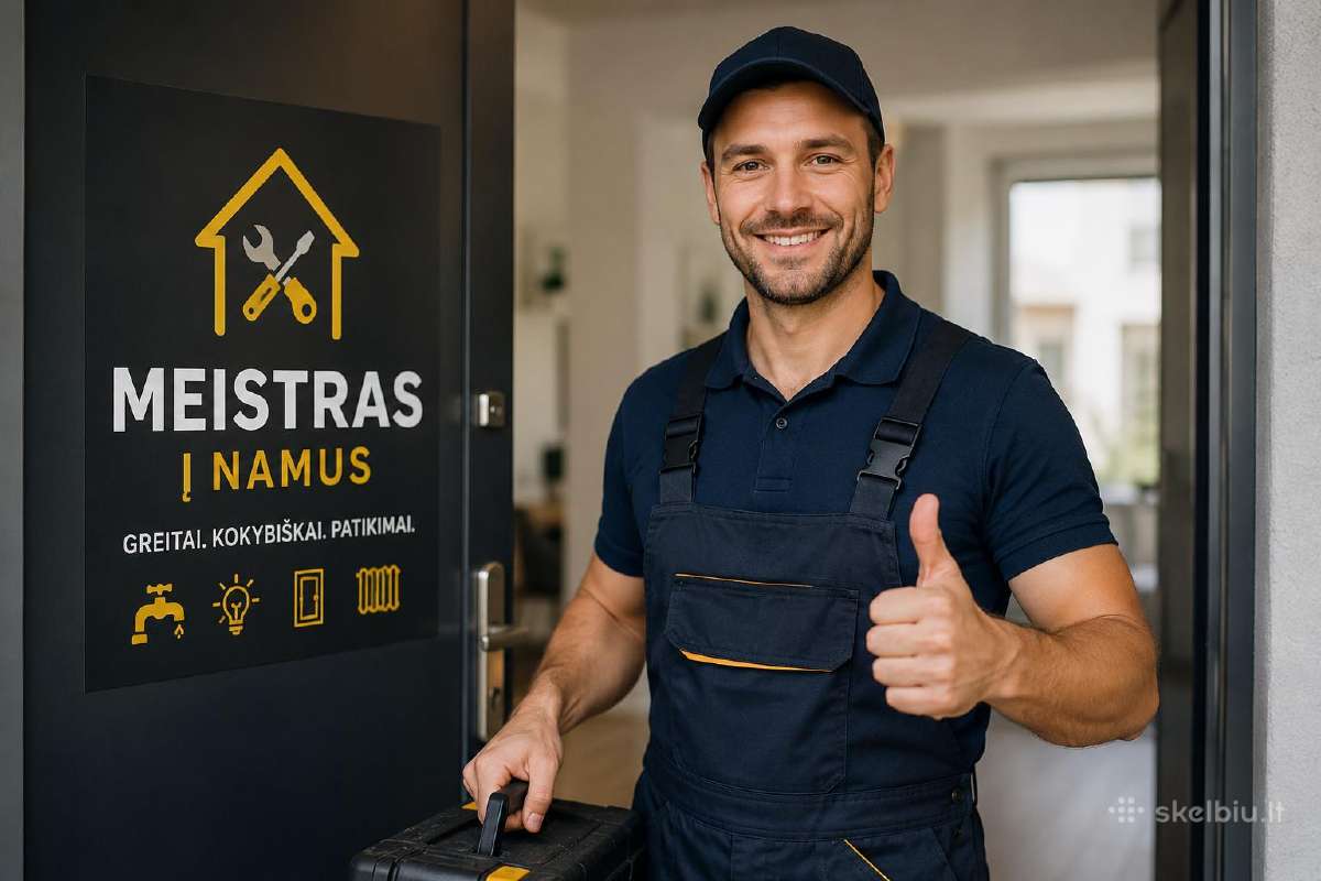 Meistras i namus vidaus lauko darbai