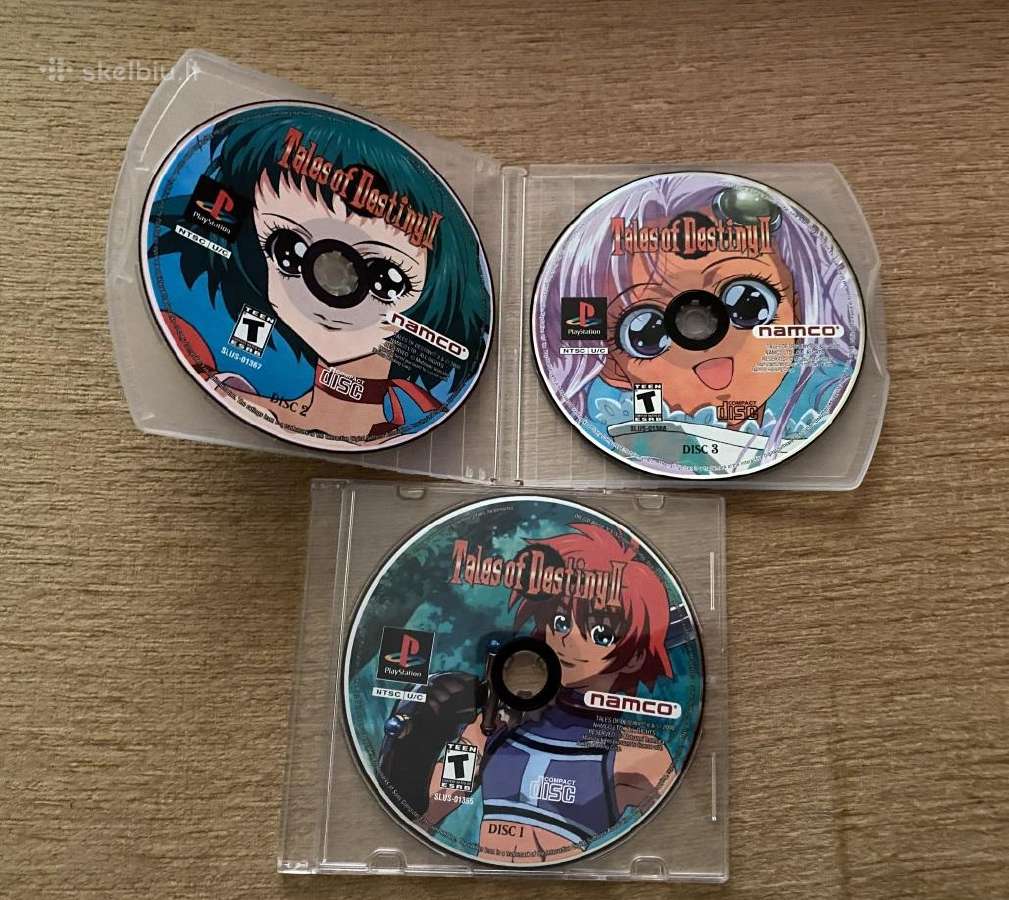 Tales of Destiny 2 II Ps1 Retas
