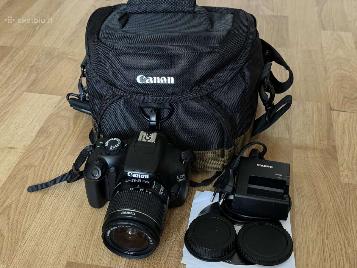 Canon EOS 1100d / 18-55mm / Dslr / 4.1k kadrų