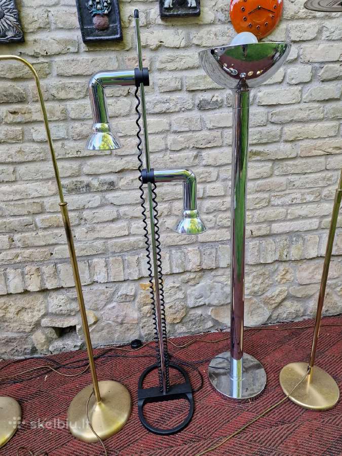 Vintažiniai mid century Space Age st.toršerai - nuotraukos Nr. 5