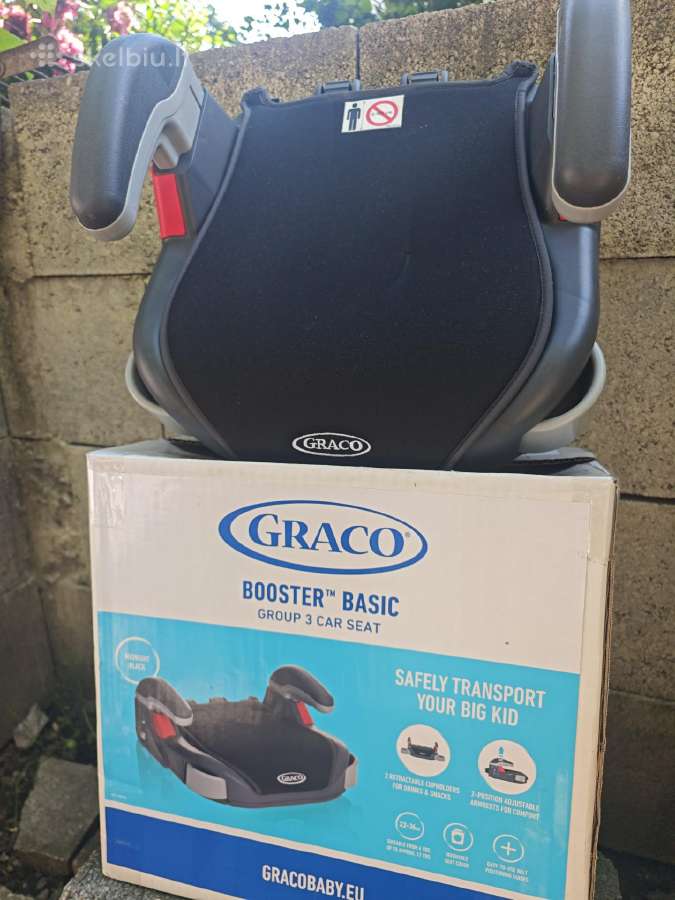Automobilinė kėdutė/sėdynė Graco Booster Basic - nuotraukos Nr. 3