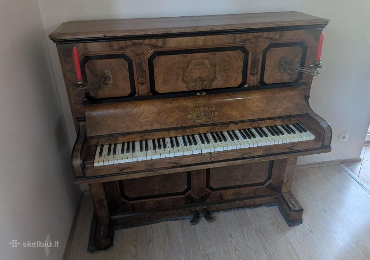 Antikvarinis pianinas – A.c. Sundahl & Co., Kjben
