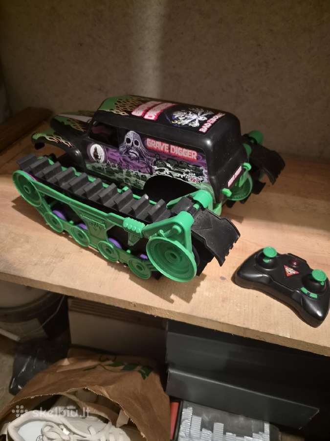 Spin Master Monster Jam Grave Digger Trax 6067880 - nuotraukos Nr. 2