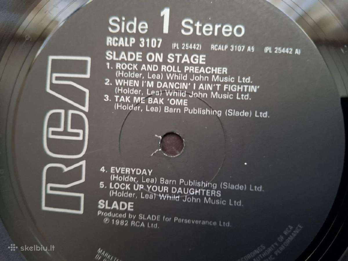 Slade 1982 “On Stage - nuotraukos Nr. 3