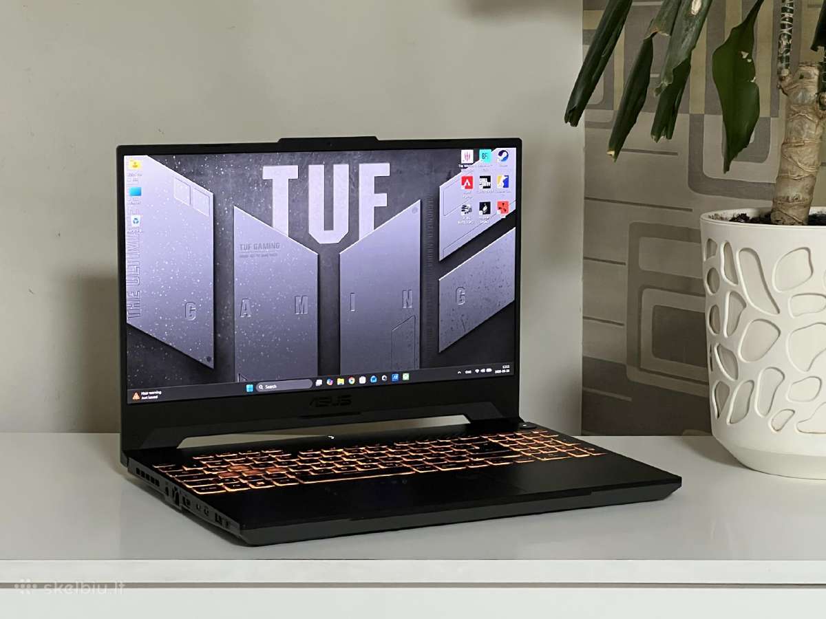 Parduodamas Asus Tuf su Rtx 4050 (140w), I7-12k.