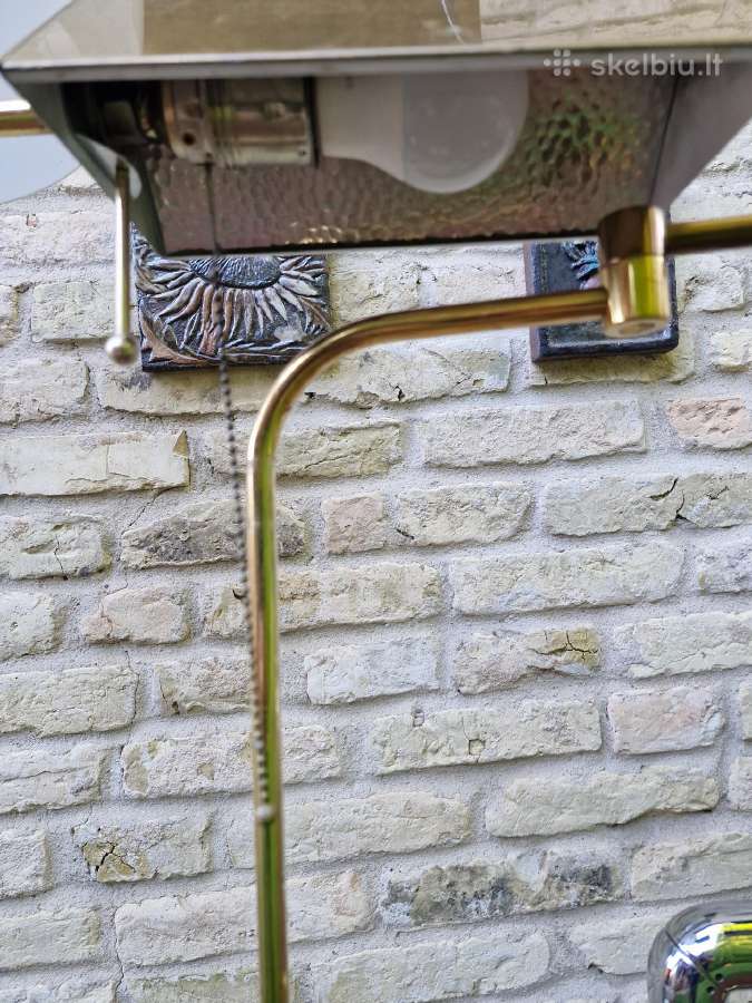 Vintažiniai mid century žalvariniai toršerai - nuotraukos Nr. 25
