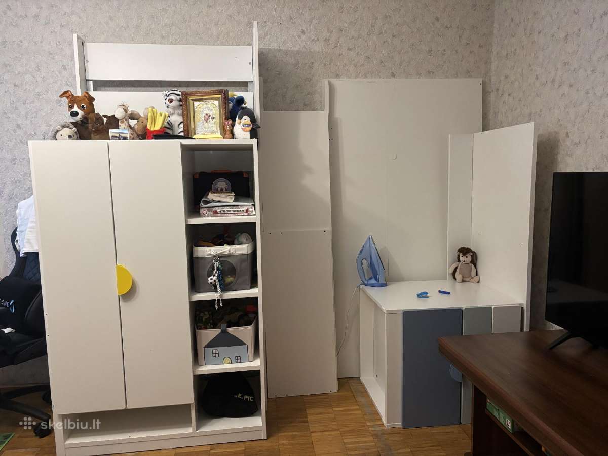 Parduodu vaikišką dviaukštę Ikea lovą–transformerį - nuotraukos Nr. 2