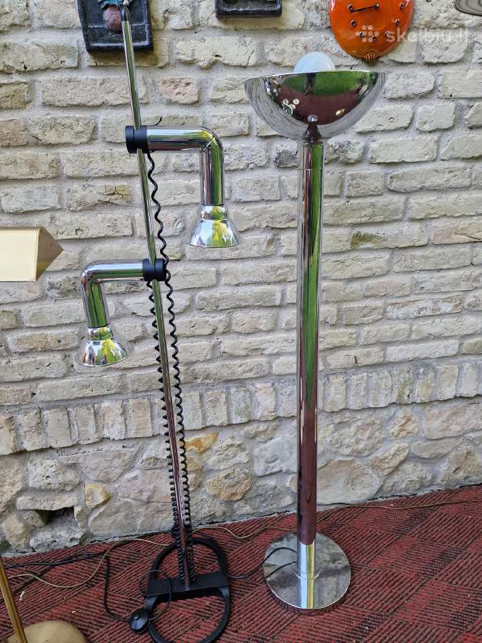Vintažiniai mid century žalvariniai toršerai - nuotraukos Nr. 29