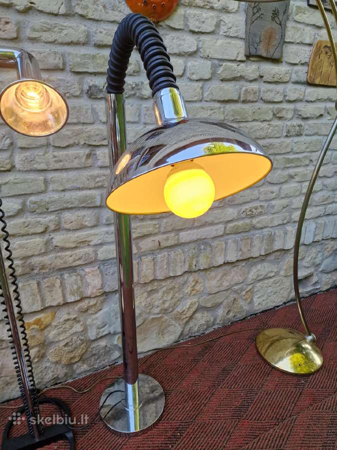 Vintažiniai mid century žalvariniai toršerai - nuotraukos Nr. 31