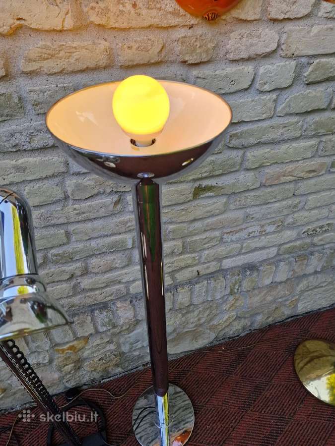 Vintažiniai mid century žalvariniai toršerai - nuotraukos Nr. 32