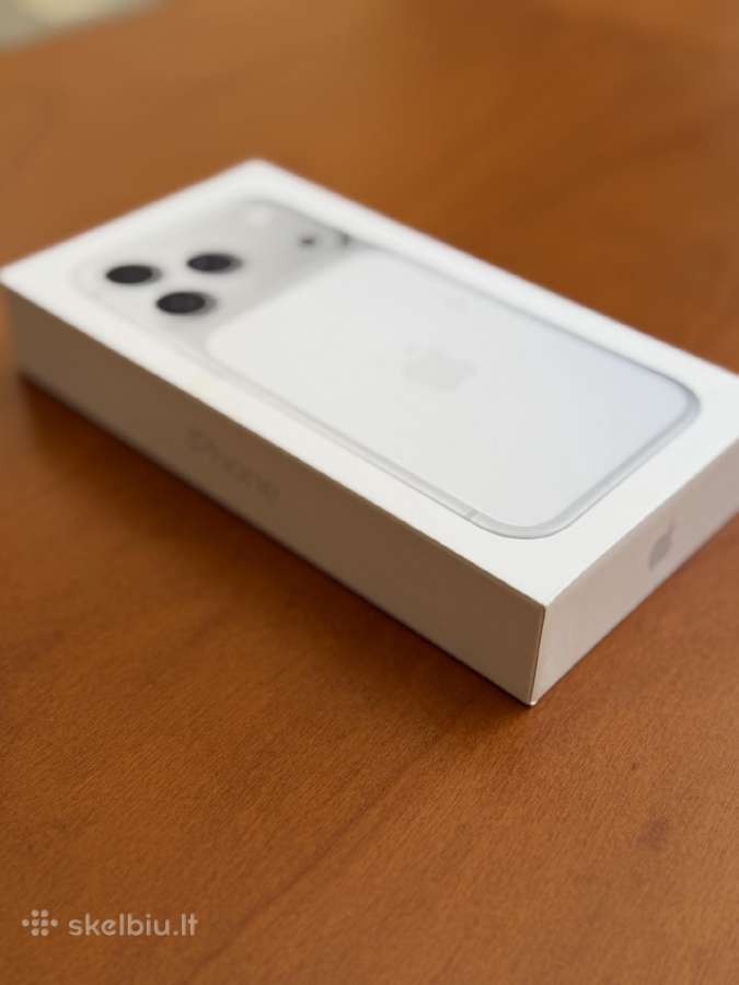 Naujas iPhone 17 Pro, Silver, 256gb - nuotraukos Nr. 2