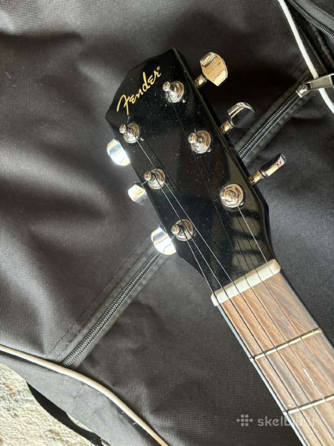 Akustine gitara Fender CD-60 su deklu - nuotraukos Nr. 8