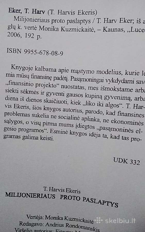 Milijonieriaus proto paslaptys - nuotraukos Nr. 5