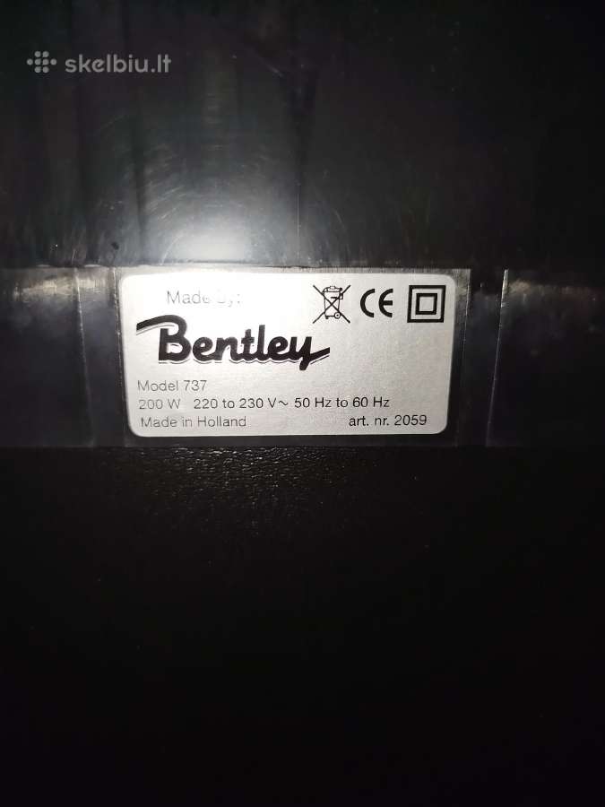 Elektrinis kelnių lygintuvas/presas "Bentley737 " - nuotraukos Nr. 9