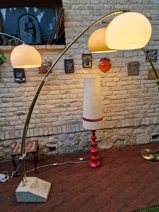 Vintažinis mid century Space Age st. toršerai - nuotraukos Nr. 33
