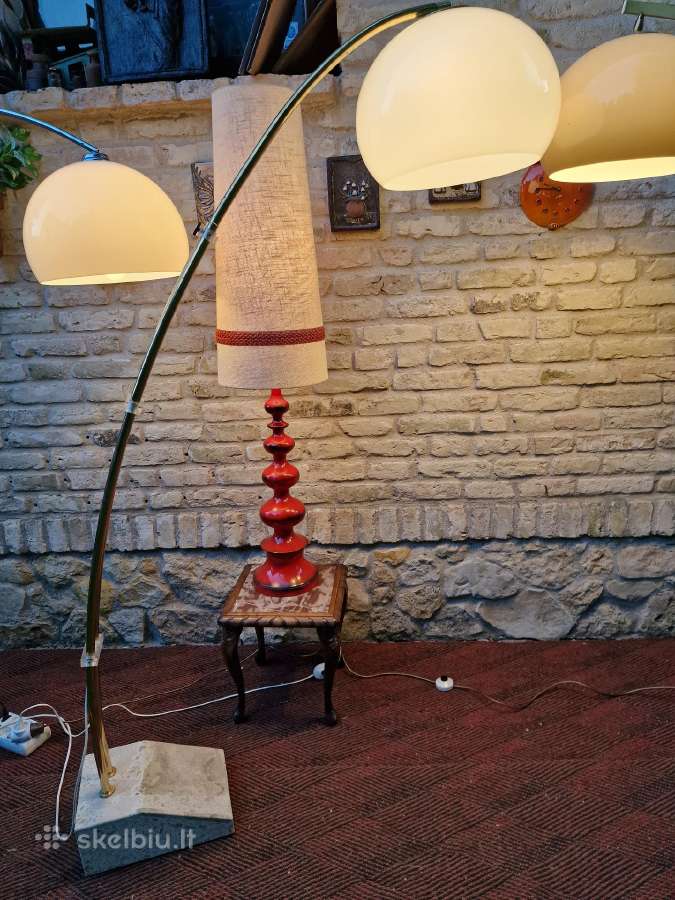 Vintažinis mid century Space Age st. toršerai - nuotraukos Nr. 36