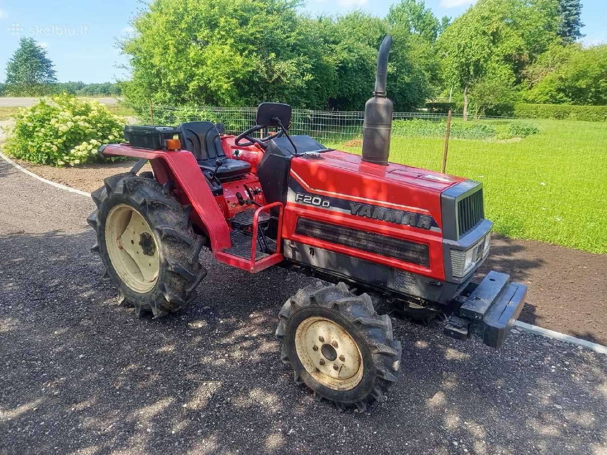 Parduodu mini traktorių Yanmar F20d