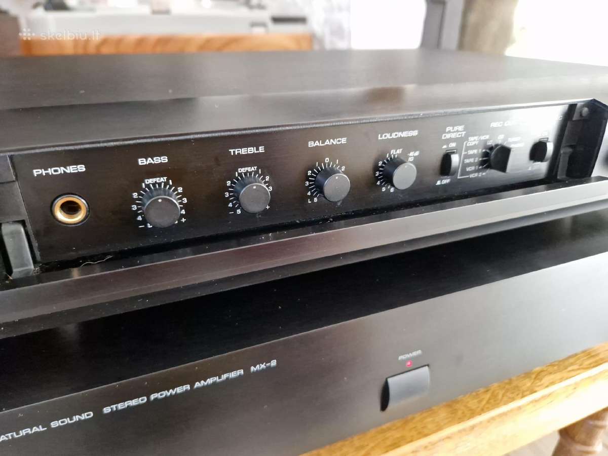 Galios stiprintuvas Yamaha mx-2 ir pradinis CX-2 - nuotraukos Nr. 7