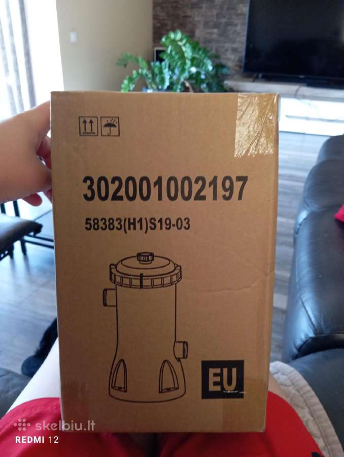 Parduodu visiškai naują bestway filtrą baseinui