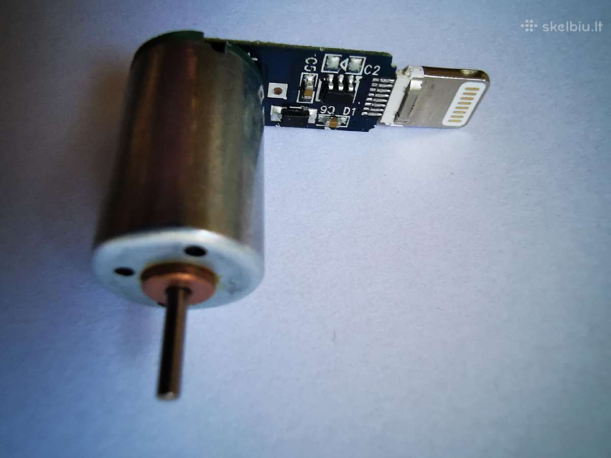 Mini ventiliatorius su Apple Lightning jungtimi - nuotraukos Nr. 5