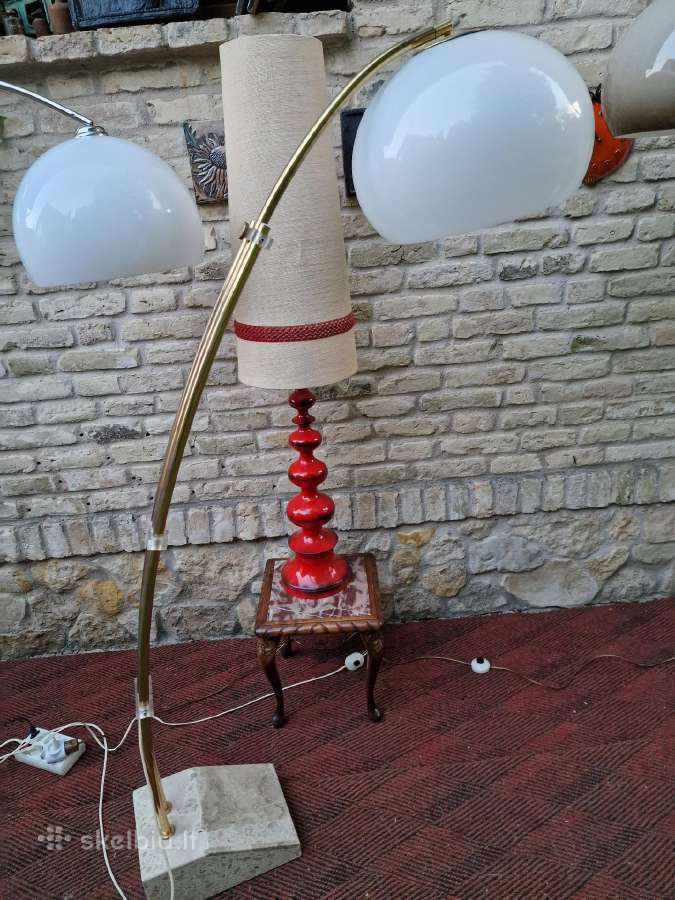 Vintažinisi mid century Space Age st. toršerai - nuotraukos Nr. 14