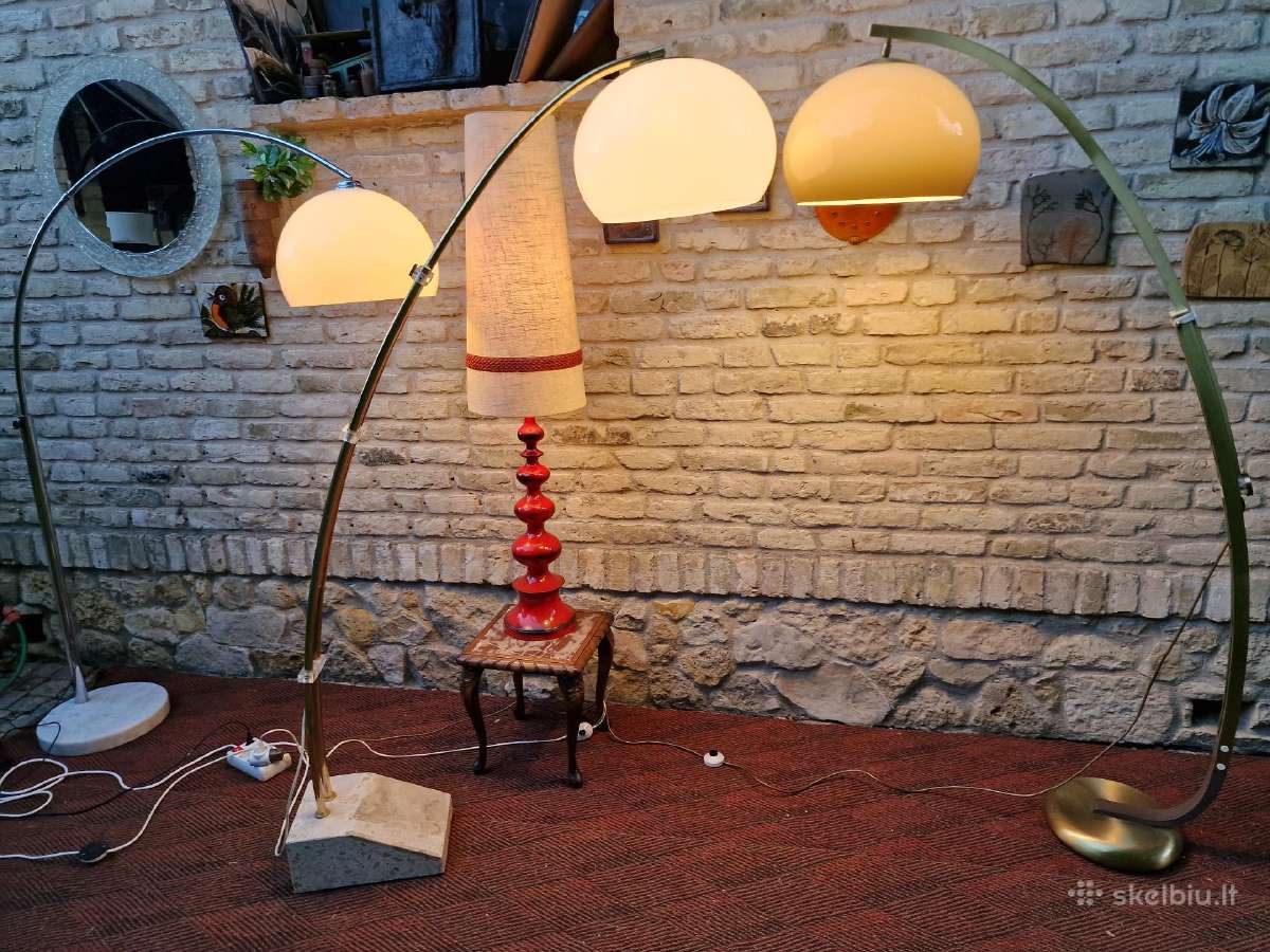 Vintažinisi mid century Space Age st. toršerai - nuotraukos Nr. 18
