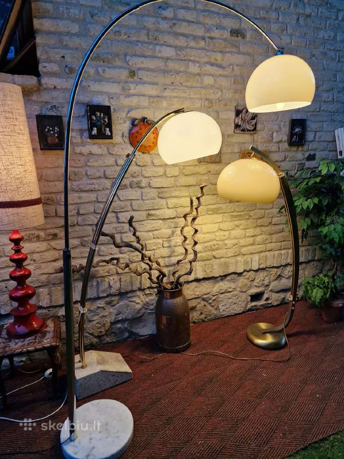 Vintažinisi mid century Space Age st. toršerai - nuotraukos Nr. 27