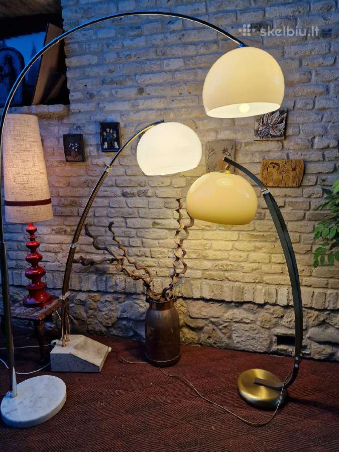 Vintažinisi mid century Space Age st. toršerai - nuotraukos Nr. 31