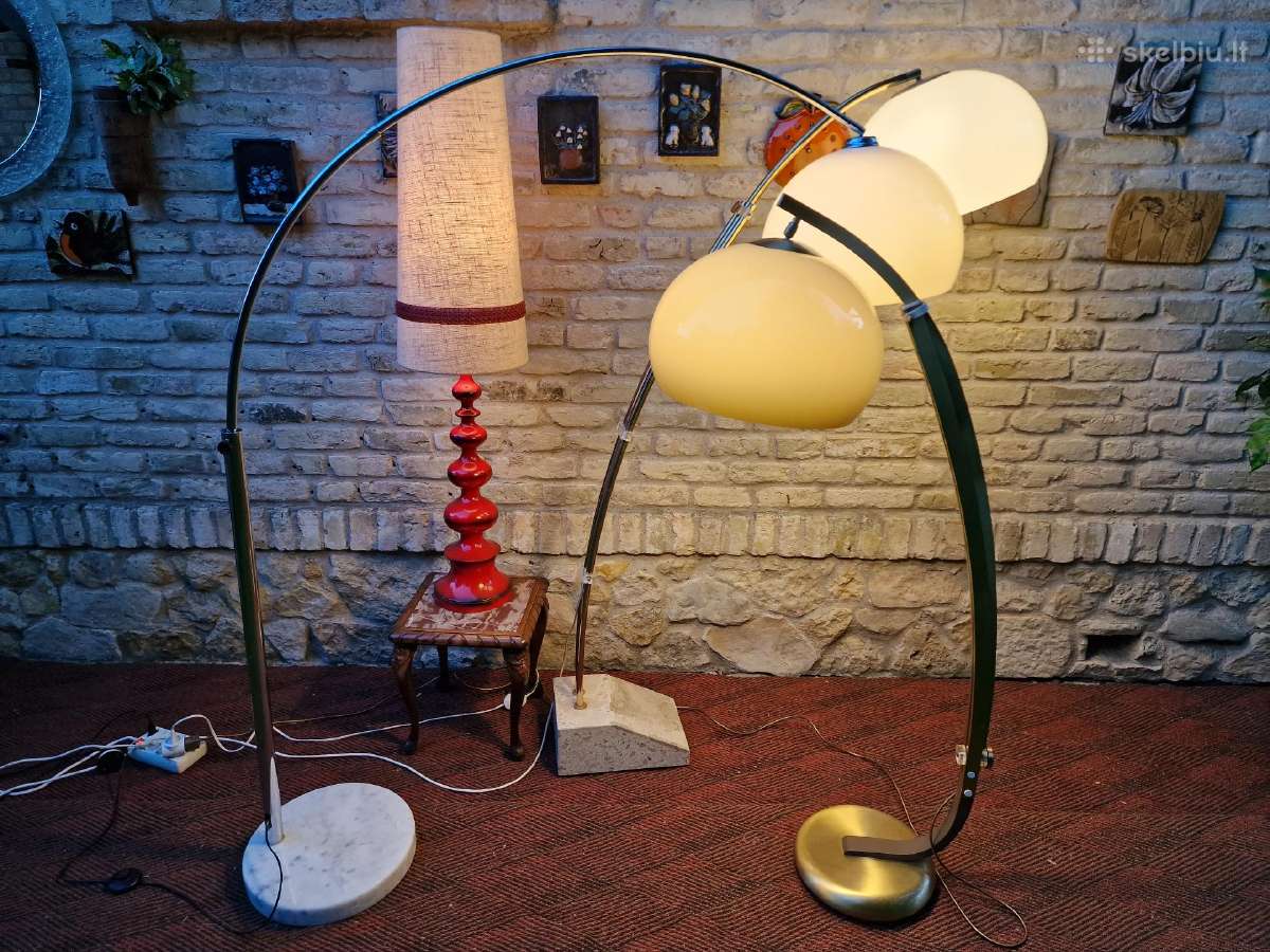 Vintažinisi mid century Space Age st. toršerai - nuotraukos Nr. 33