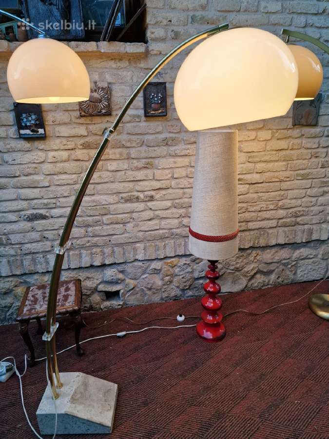 Vintažinisi mid century Space Age st. toršerai - nuotraukos Nr. 38