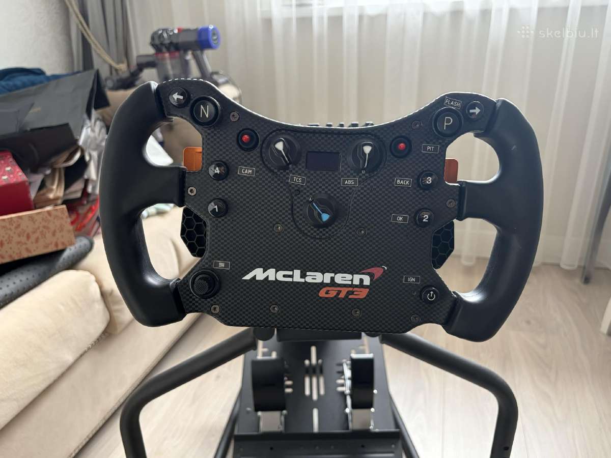 Fanatec Csl Dd 8nm + 2 vairai + pedalai + remas - nuotraukos Nr. 2