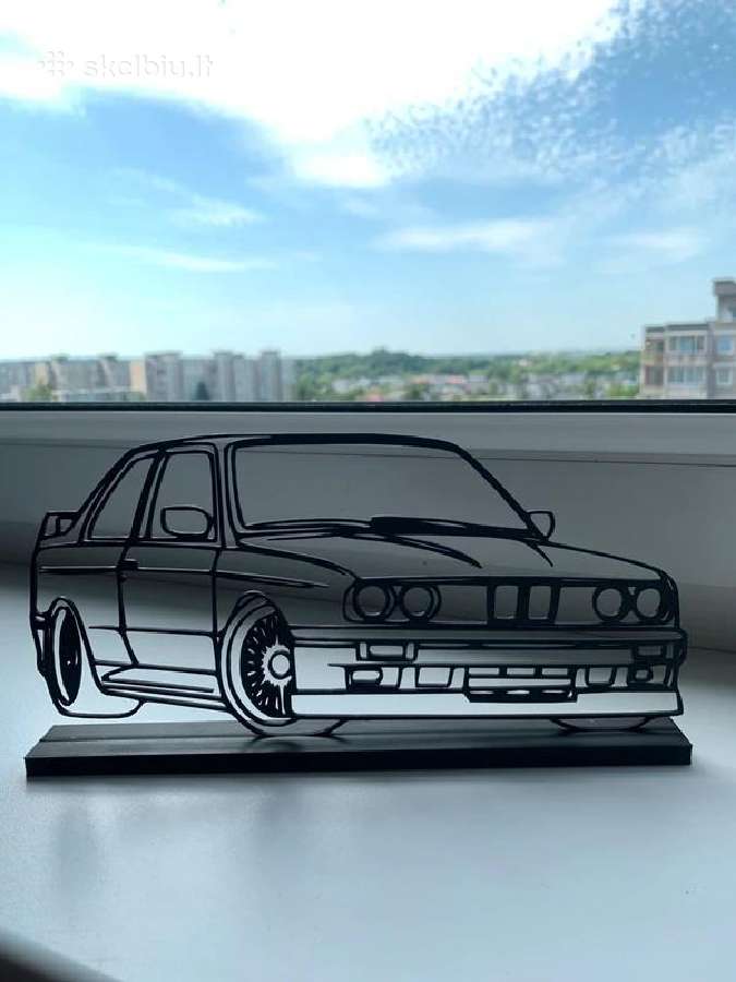 Bmw M3 e30 pastatoma dekoracija