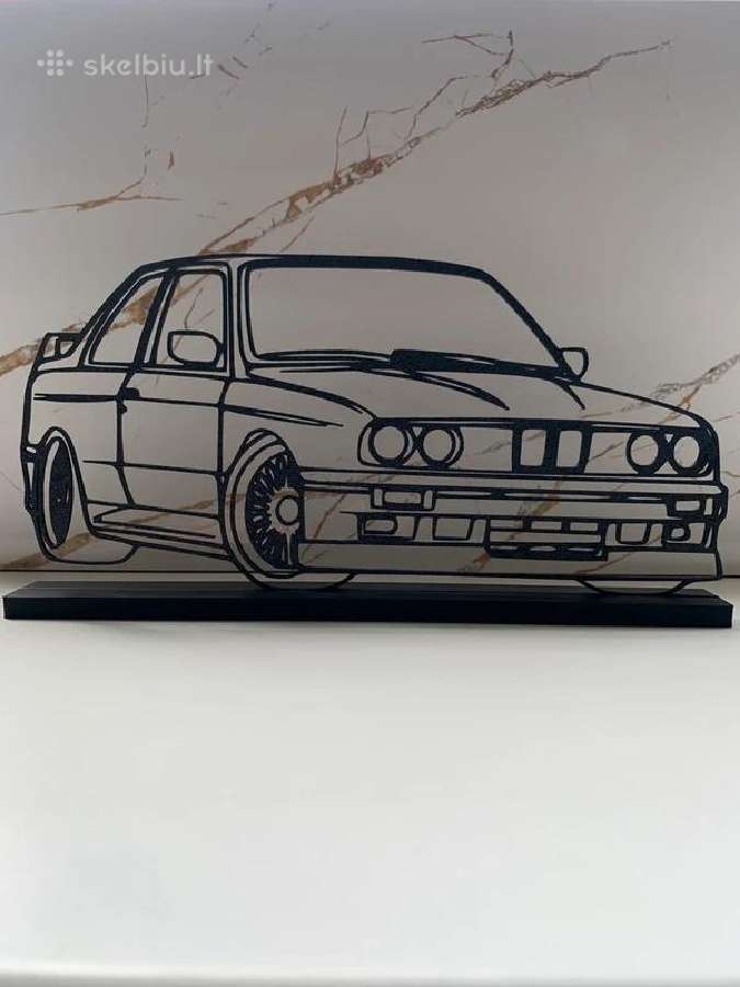 Bmw M3 e30 pastatoma dekoracija - nuotraukos Nr. 2
