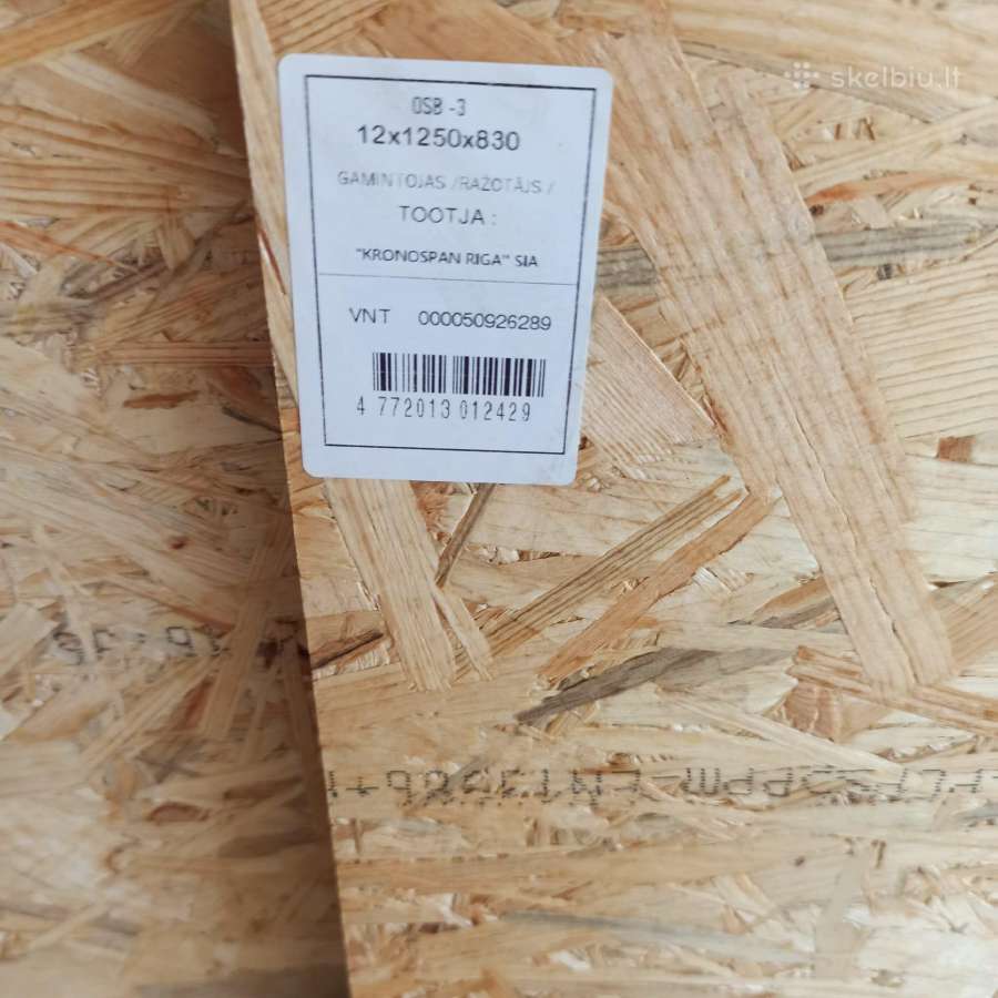 Osb plokštės