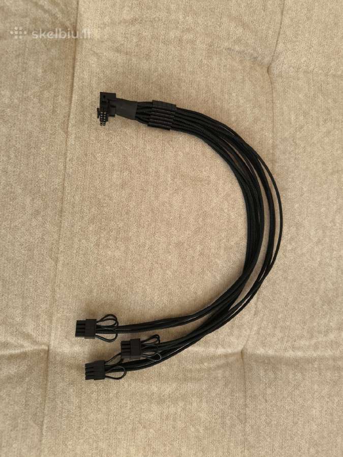 Pcie 5.0 12vhpwr 16pin 12+4pin to3x8pin Pcie - nuotraukos Nr. 5