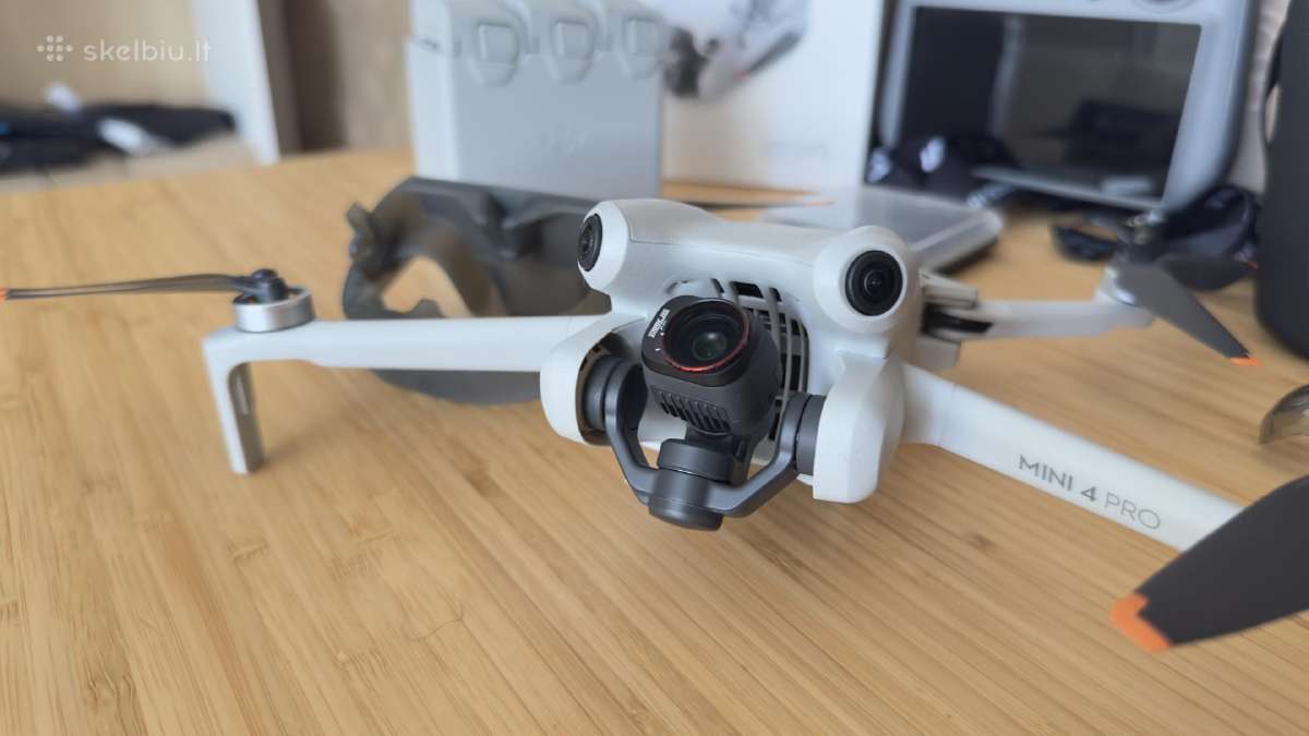 Dji Mini 4 Pro Fly More Combo dronas su Dji RC 2v - nuotraukos Nr. 6