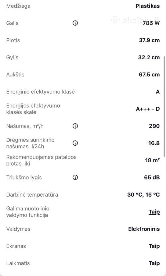 Standart ypf1 07c 3 (šaldo ir šildo ) - nuotraukos Nr. 8