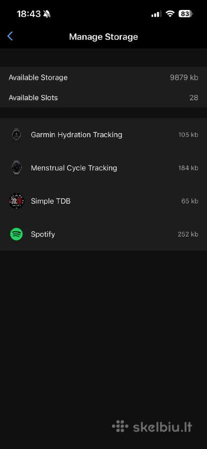 Garmin Venu Sq Music sportinis išmanus laikrodis - nuotraukos Nr. 10