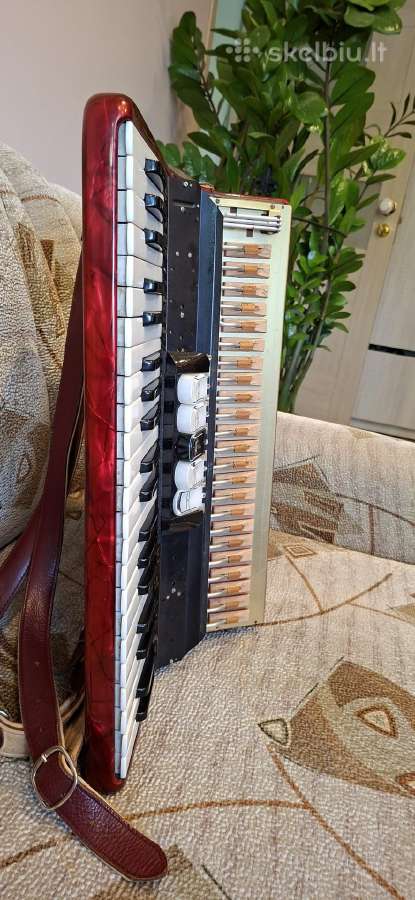 Akordeonas Hohner verdi 3 - nuotraukos Nr. 6