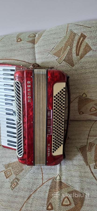 Akordeonas Hohner verdi 3 - nuotraukos Nr. 8