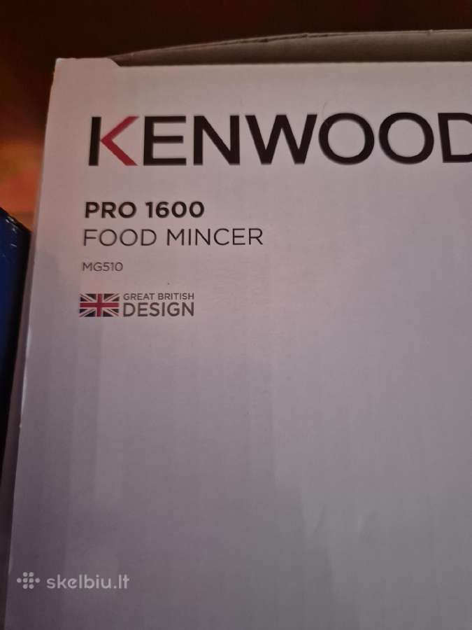 Braun ir Kenwood mėsmalės - nuotraukos Nr. 2