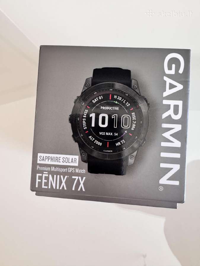 Garmin Fenix 7x Sapphire Solar